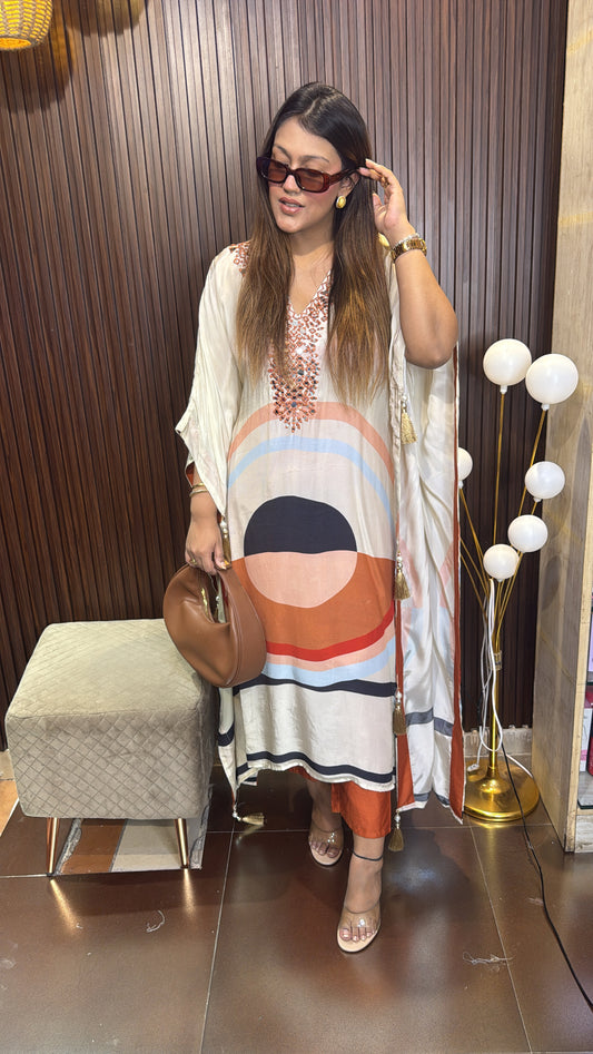 LONG KAAFTAN CORD-SETS