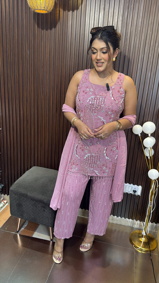 Laila Pink Suit