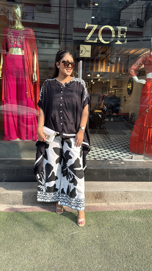 HANDPAINTED BLACK OUTFIT