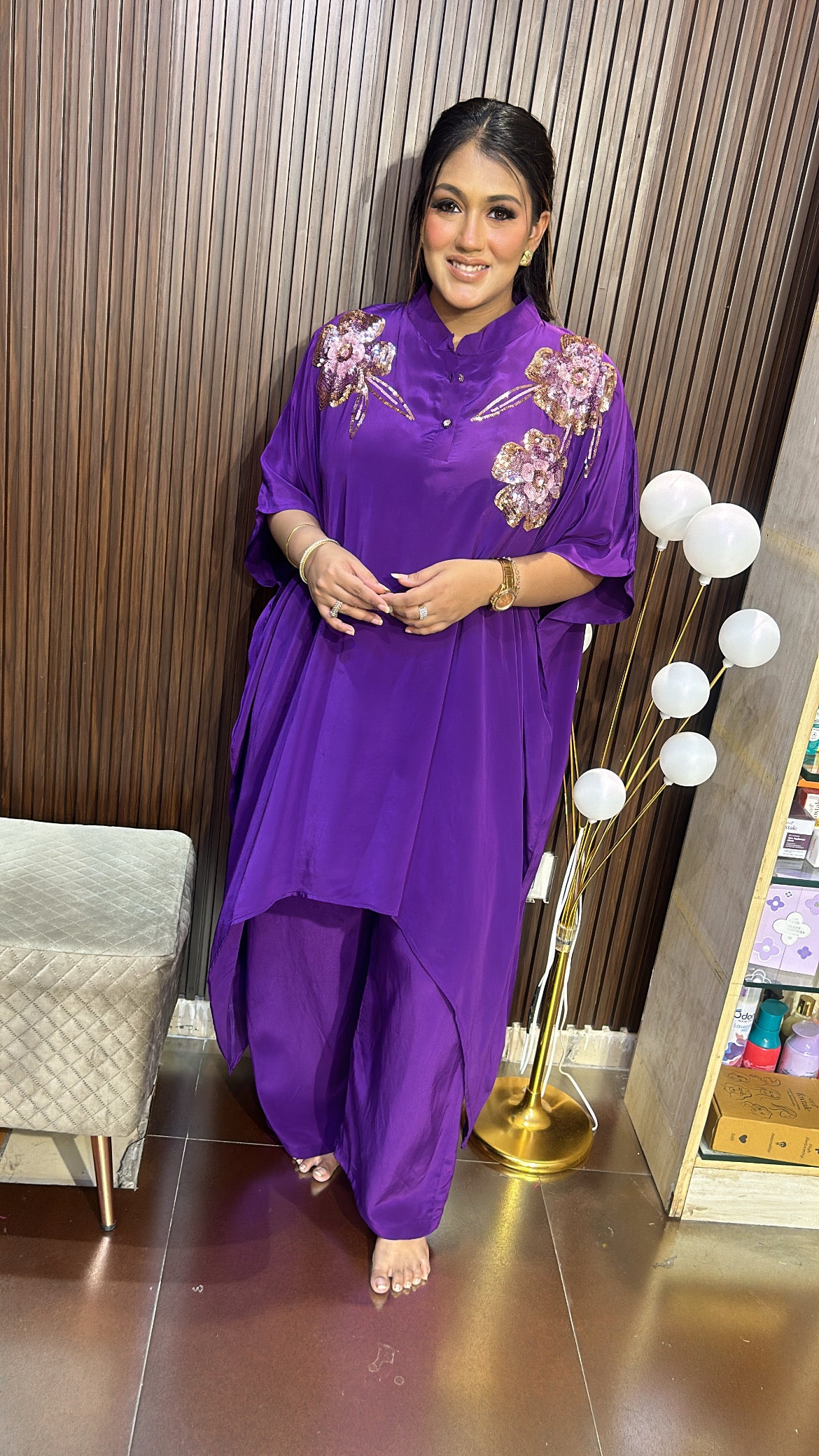 HANDWORK KAFTAN CORD-SET