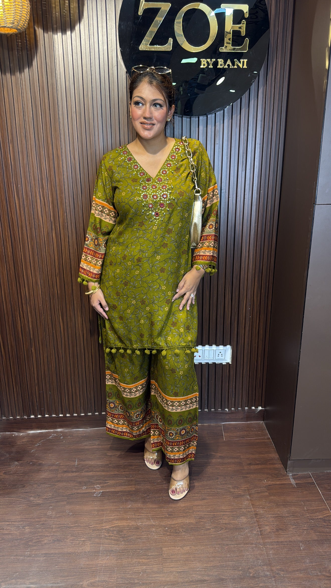 MUSLIN PRINTED CORD- SET