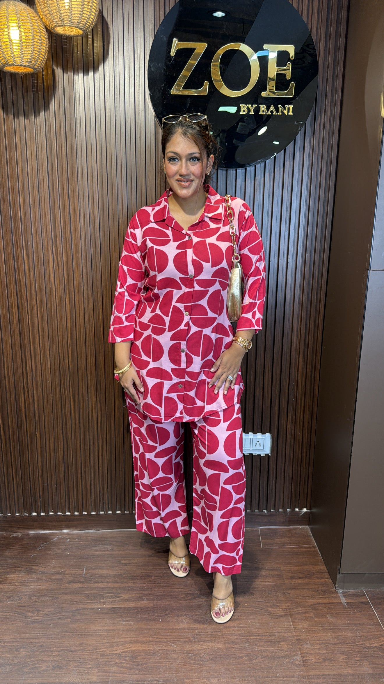 CASUAL PRINTED COTTON CORD-SET