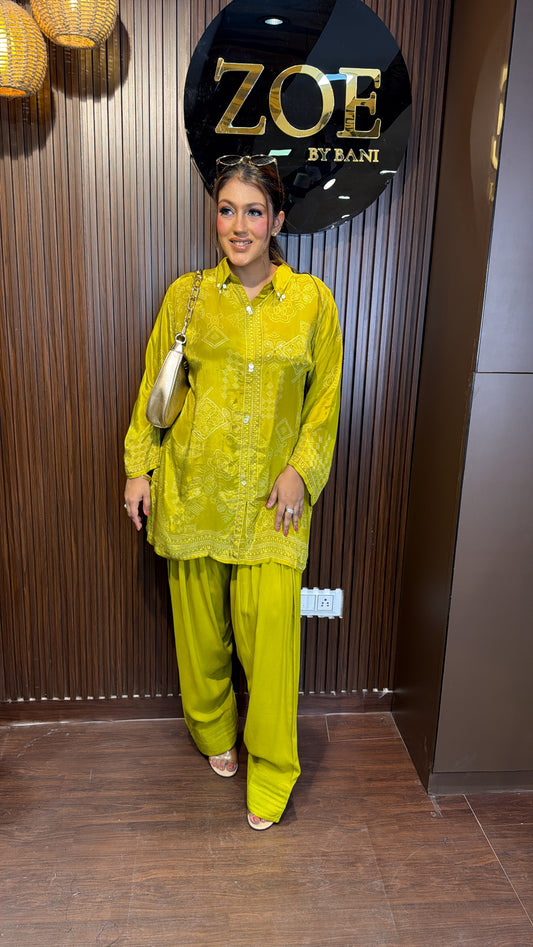 CRAPE FARSHI CO-ORD SETS