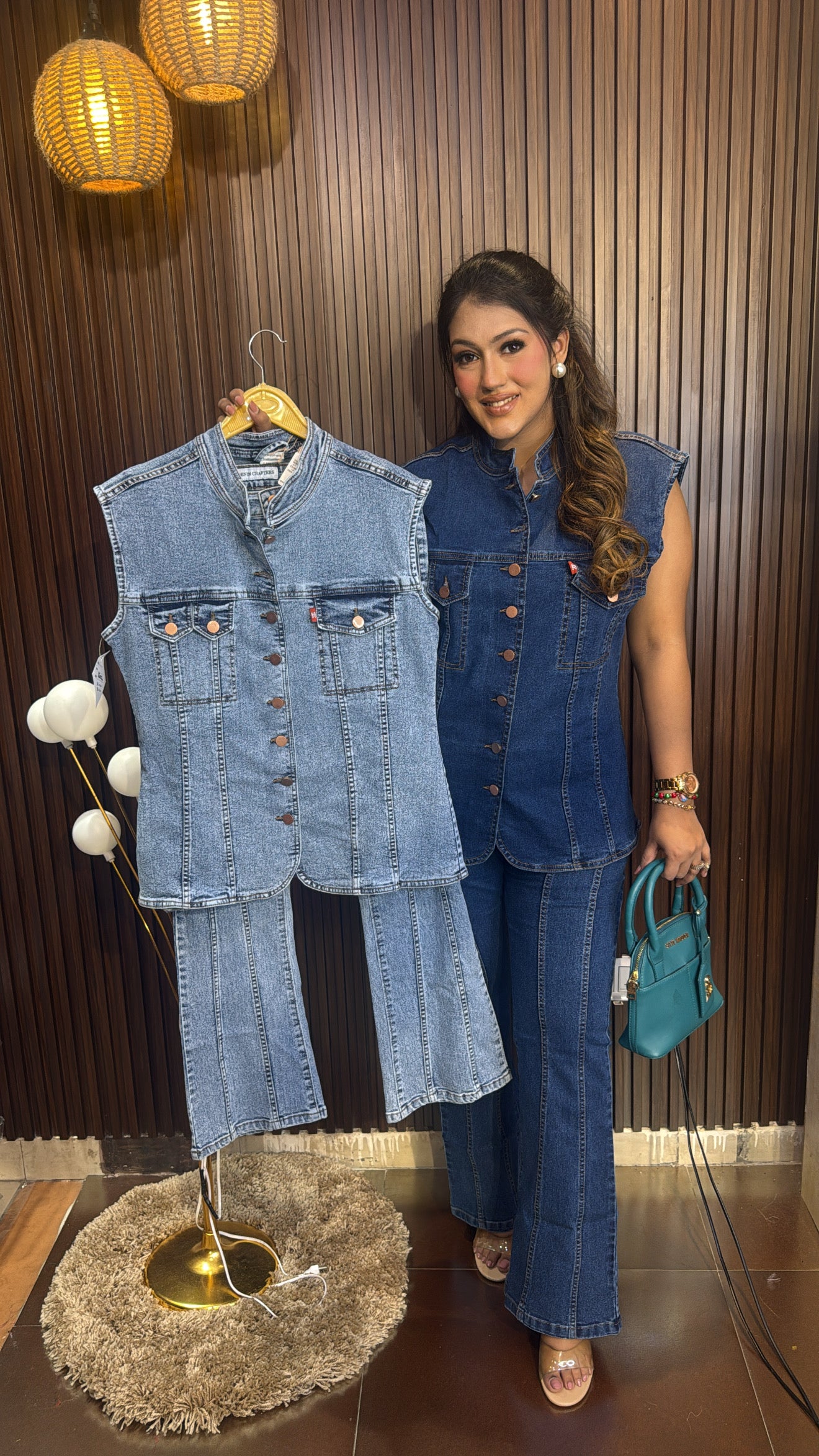 NEW DENIM CORD-SET