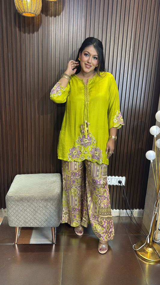 KAIRA - CORD-SETS WITH BELL BOTTOMS