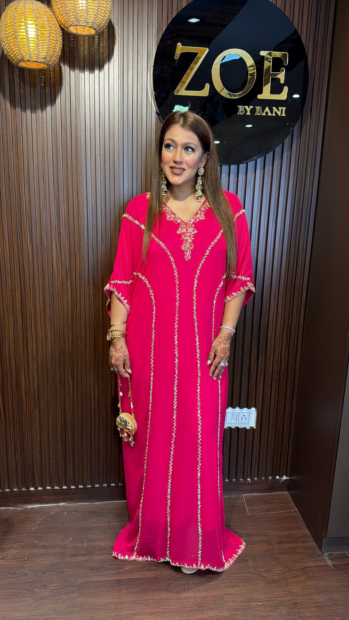 LONG PHIRAN KAFTAN DRESS
