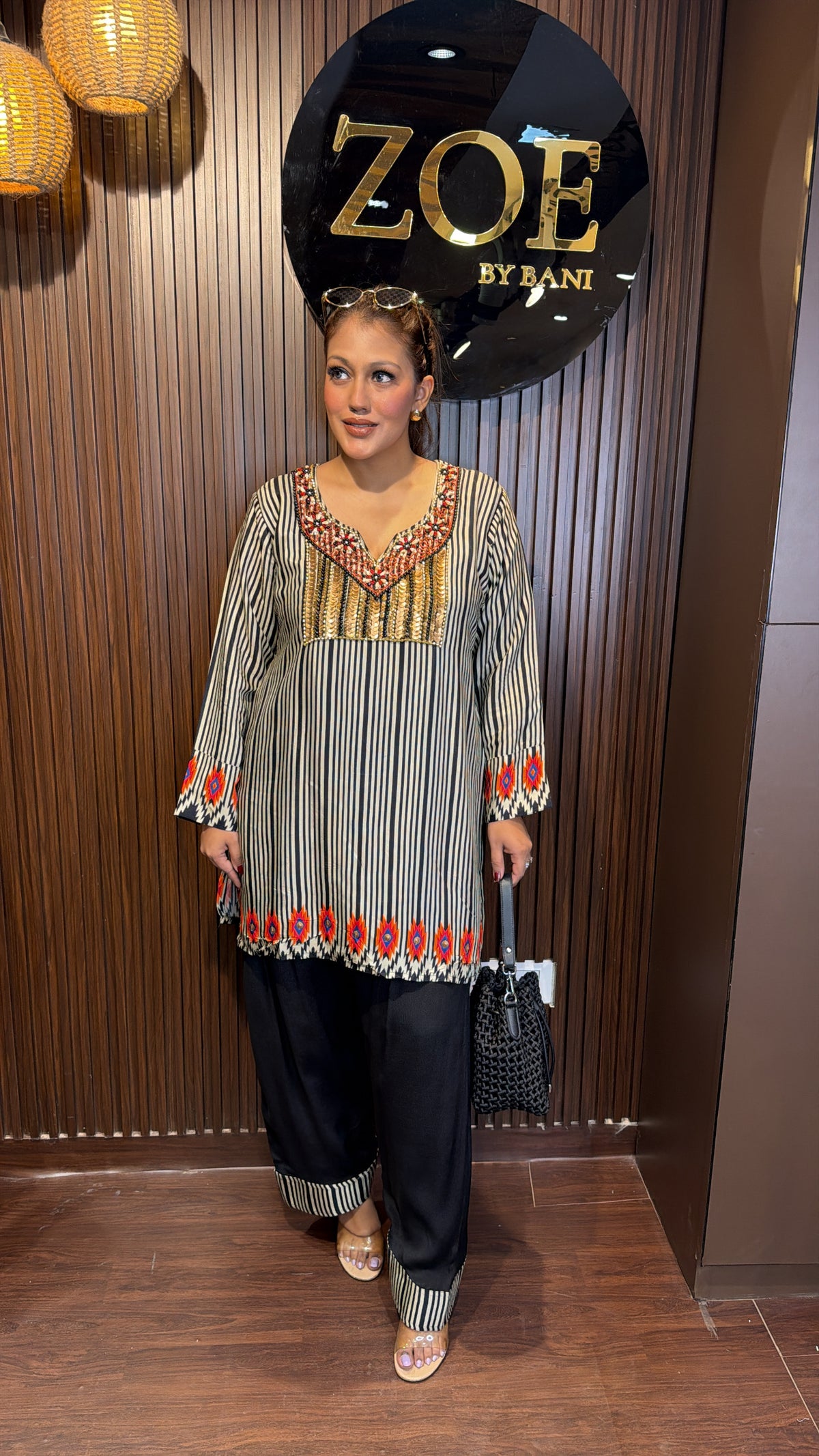 FARSHI HANDWORK CO-ORD SET
