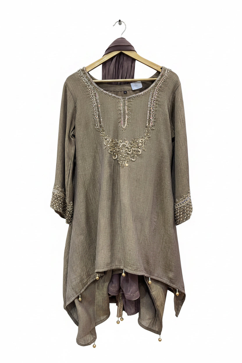 NEW CRINKLE SHIMMER SUIT