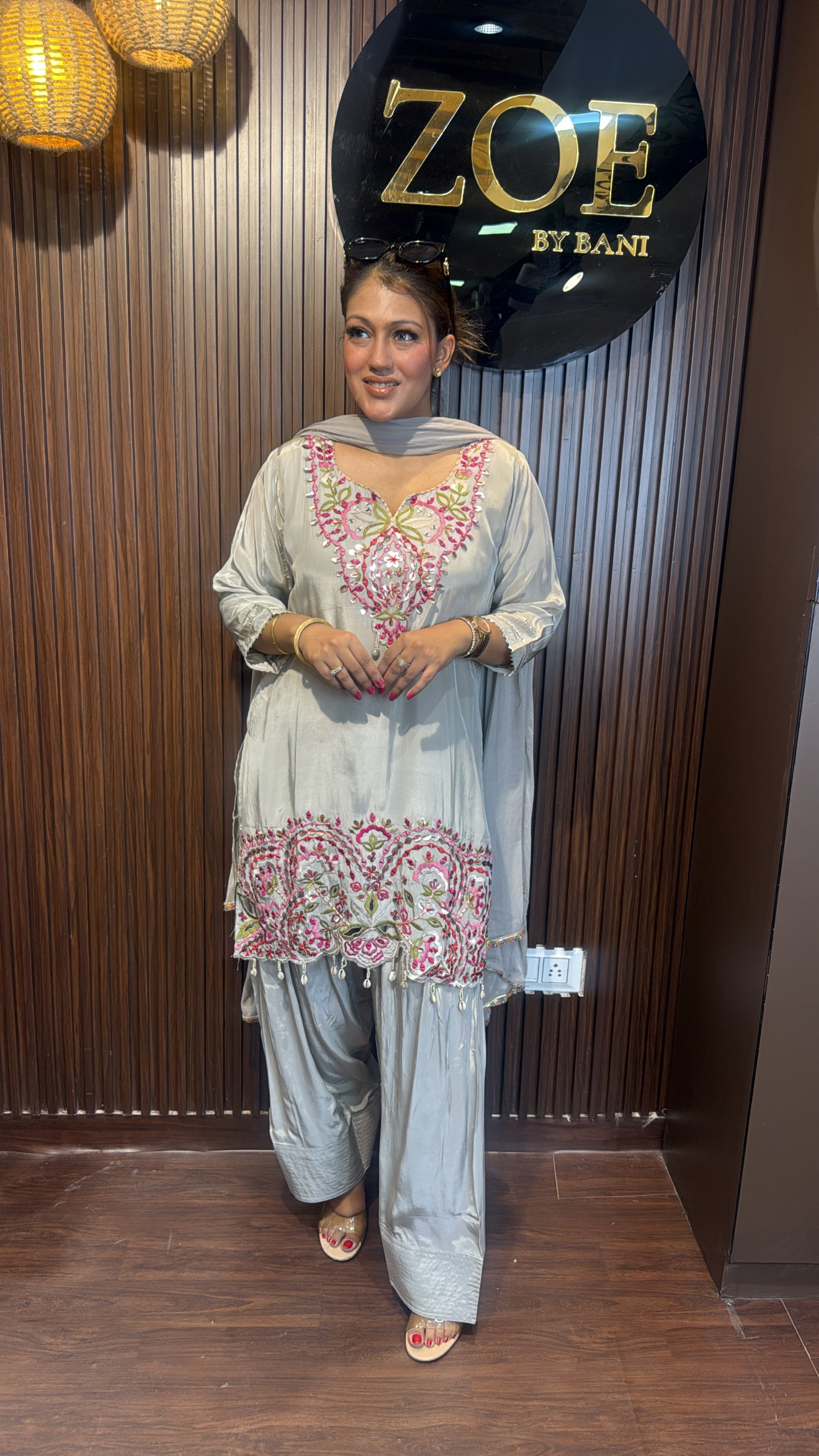 THREAD & MIRROR FARSHI SET