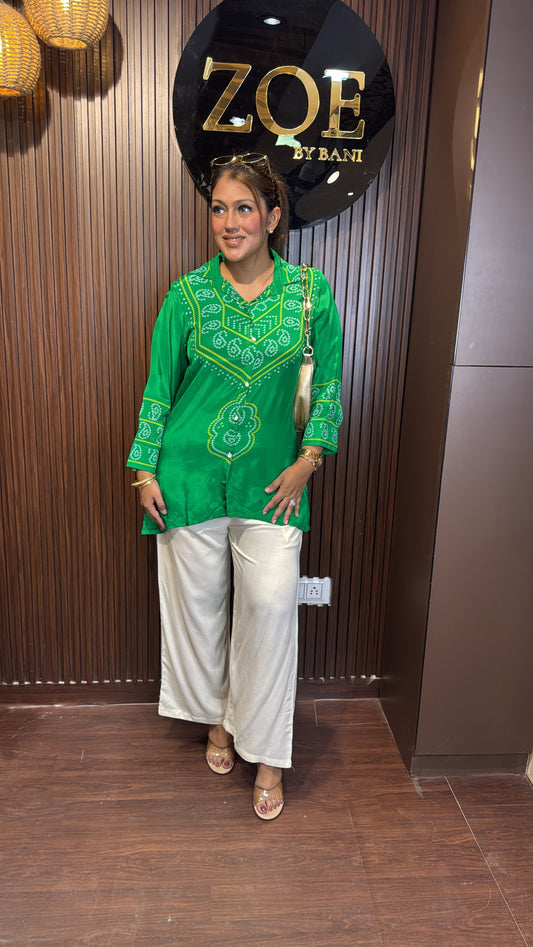 BANDHEJ PRINTED SHIRT