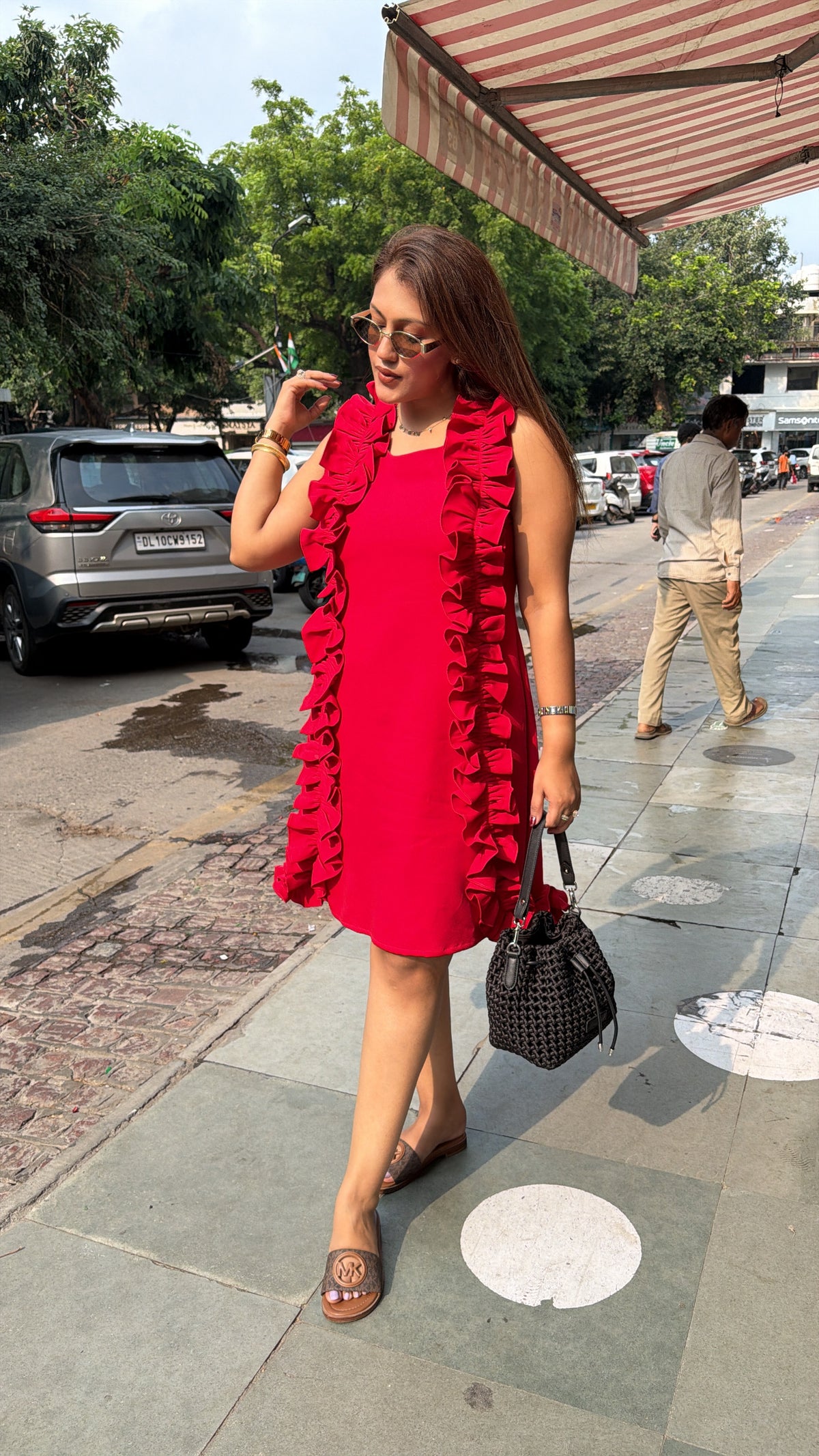 FRILL WESTERN DRESS