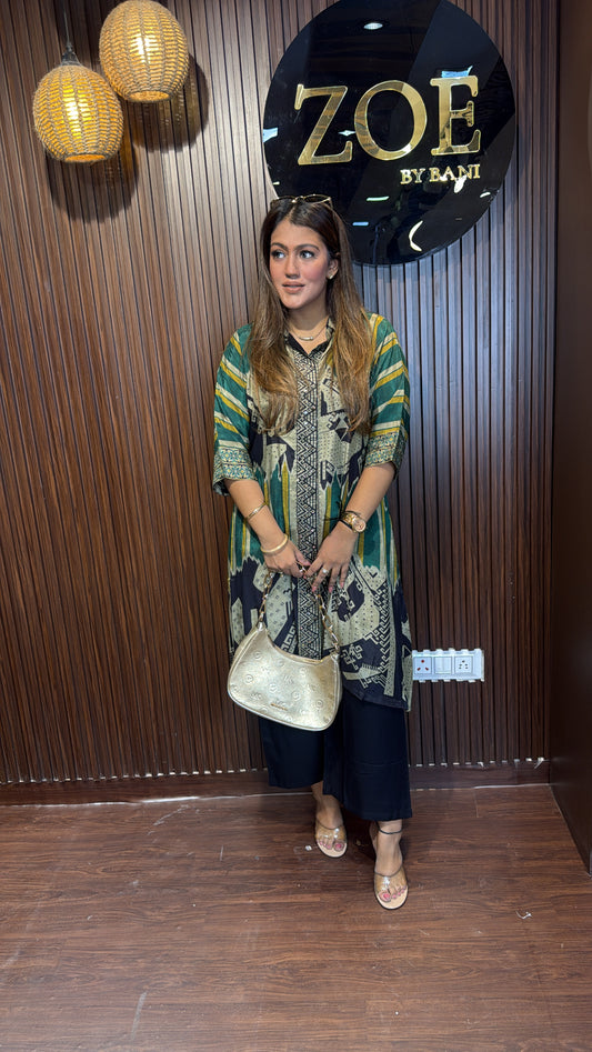 PRINTED LONG CORD- SET