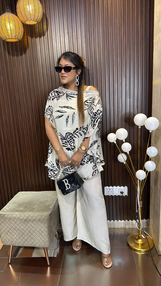 BLACK & WHITE CORD-SET