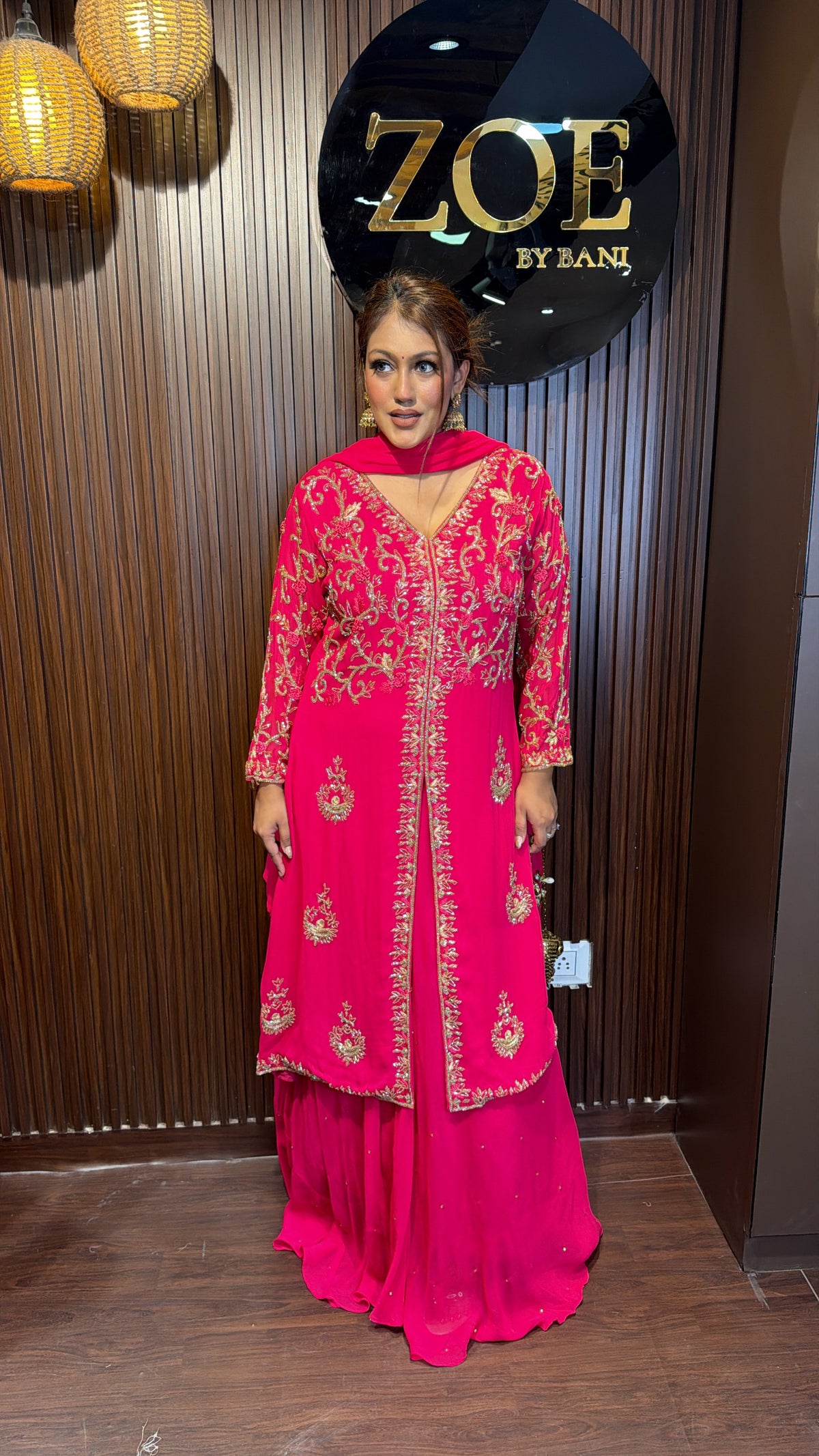 LONG KURTA SKIRT HEAVY SUIT