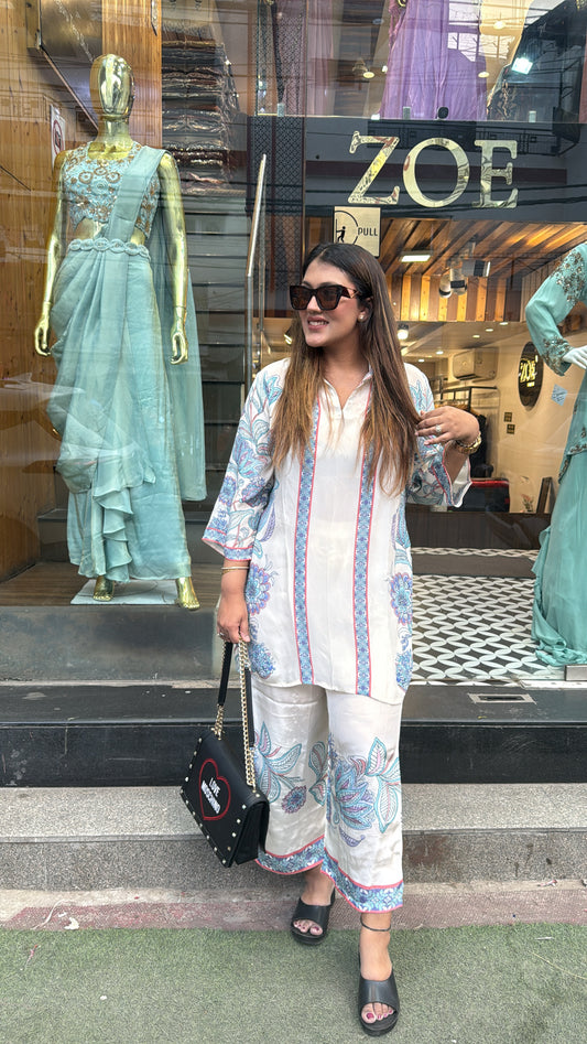 PRINTED CREPE CO-ORD SET